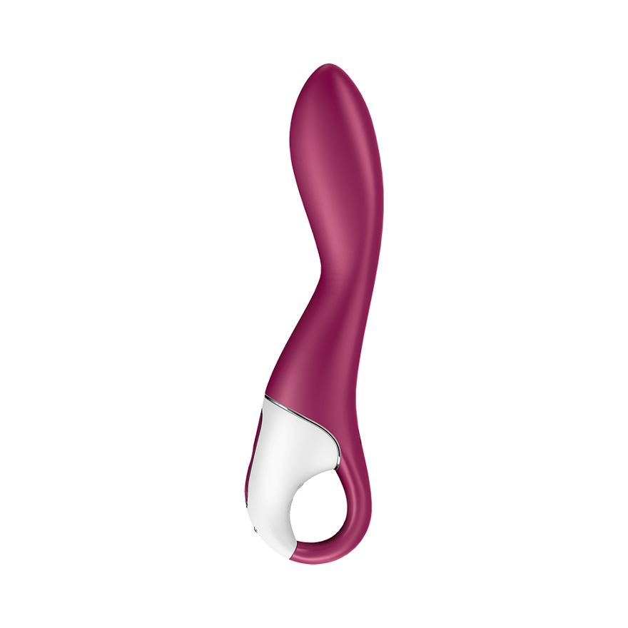 Satisfyer Heat Thrill Connect App Heated Silicone G-Spot Vibrator - Rechargeable > Vibrators > G-Spot