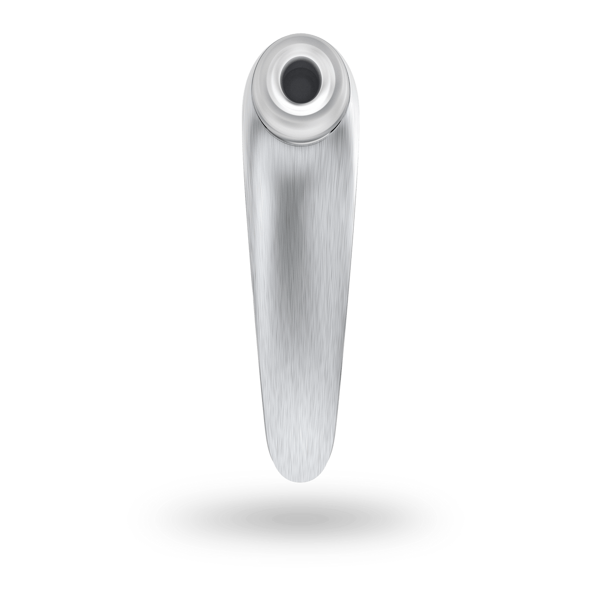 Satisfyer High Fashion Grey Luxury Air Pulse Stimulator with Vibration in Brushed Aluminium > Sex Toys For Ladies > Air Pulsation