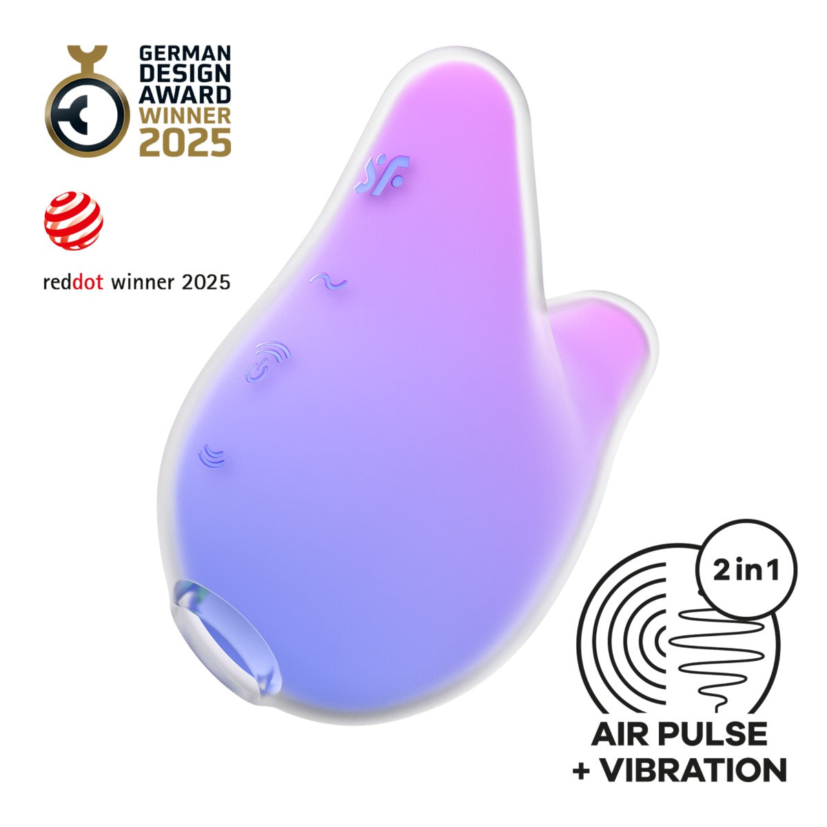 Satisfyer Mermaid Vibes USB Rechargeable Air Pulse Stimulator > Sex Toys For Ladies > Air Pulsation