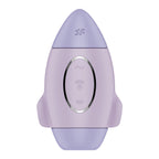 Satisfyer Mission Control Violet Travel Size Double Air Pulse Rechargeable Vibrator > Sex Toys For Ladies > Air Pulsation