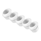 Satisfyer Penguin Climax Tips 5 Interchangeable White Attachments for Air-Pulse Stimulator > Sex Toys > Replacement Parts