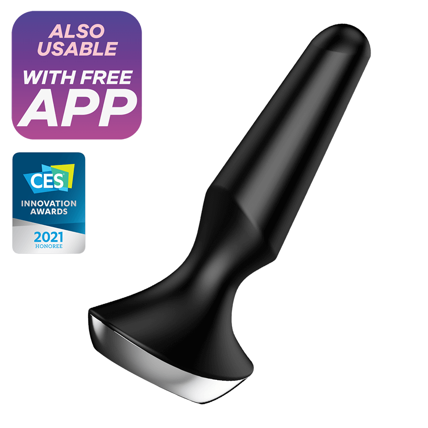 Satisfyer Plug-Ilicious 2 Ergonomic Anal Vibrator > Anal Range > Vibrating Butt Plugs