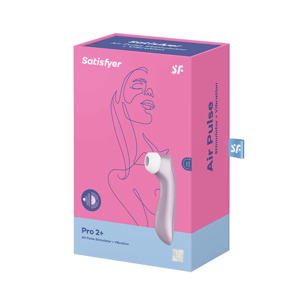 Satisfyer Pro 2 Plus Vibration Clitoral Stimulator – Splash-Proof Clitoral Massager Device > Sex Toys For Ladies > Air Pulsation
