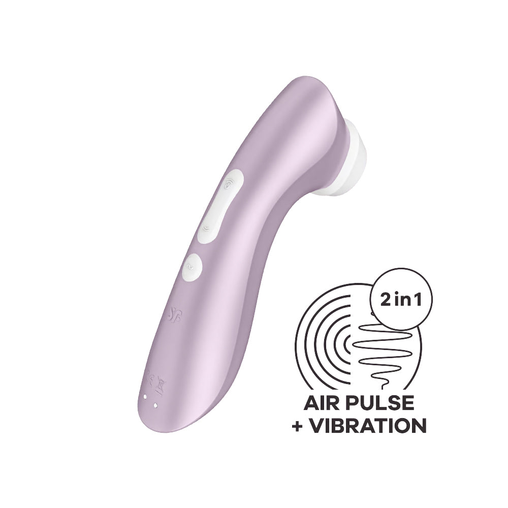 Satisfyer Pro 2 Plus Vibration Clitoral Stimulator – Splash-Proof Clitoral Massager Device > Sex Toys For Ladies > Air Pulsation