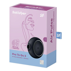 Satisfyer Pro To Go 3 Compact Silicone Air Pulse Vibrator with Pressure Waves and Vibration > Sex Toys For Ladies > Air Pulsation