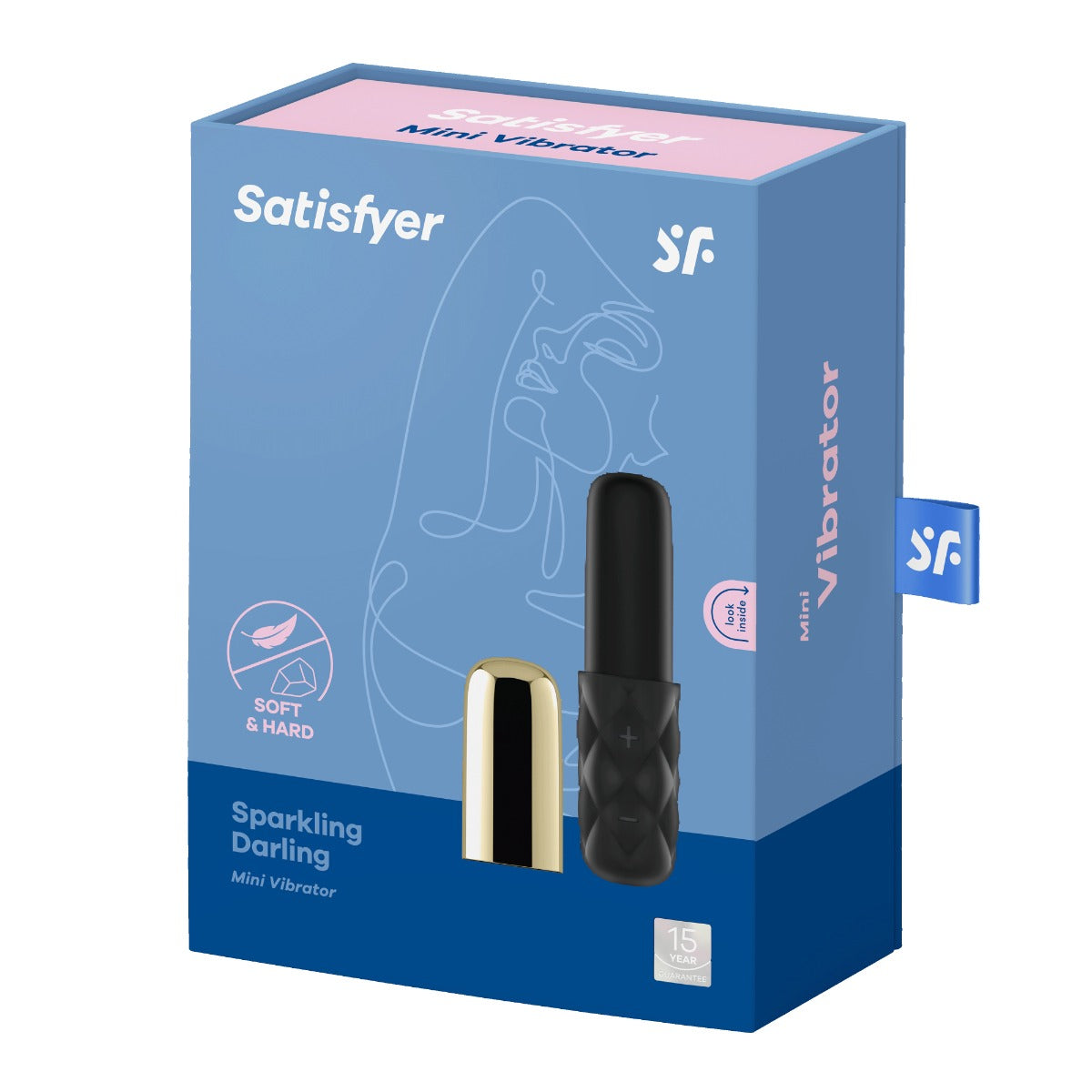 Satisfyer Mini Sparking Darling – USB Rechargeable Silicone 114mm Mini Vibrator > Vibrators > Mini Vibrators
