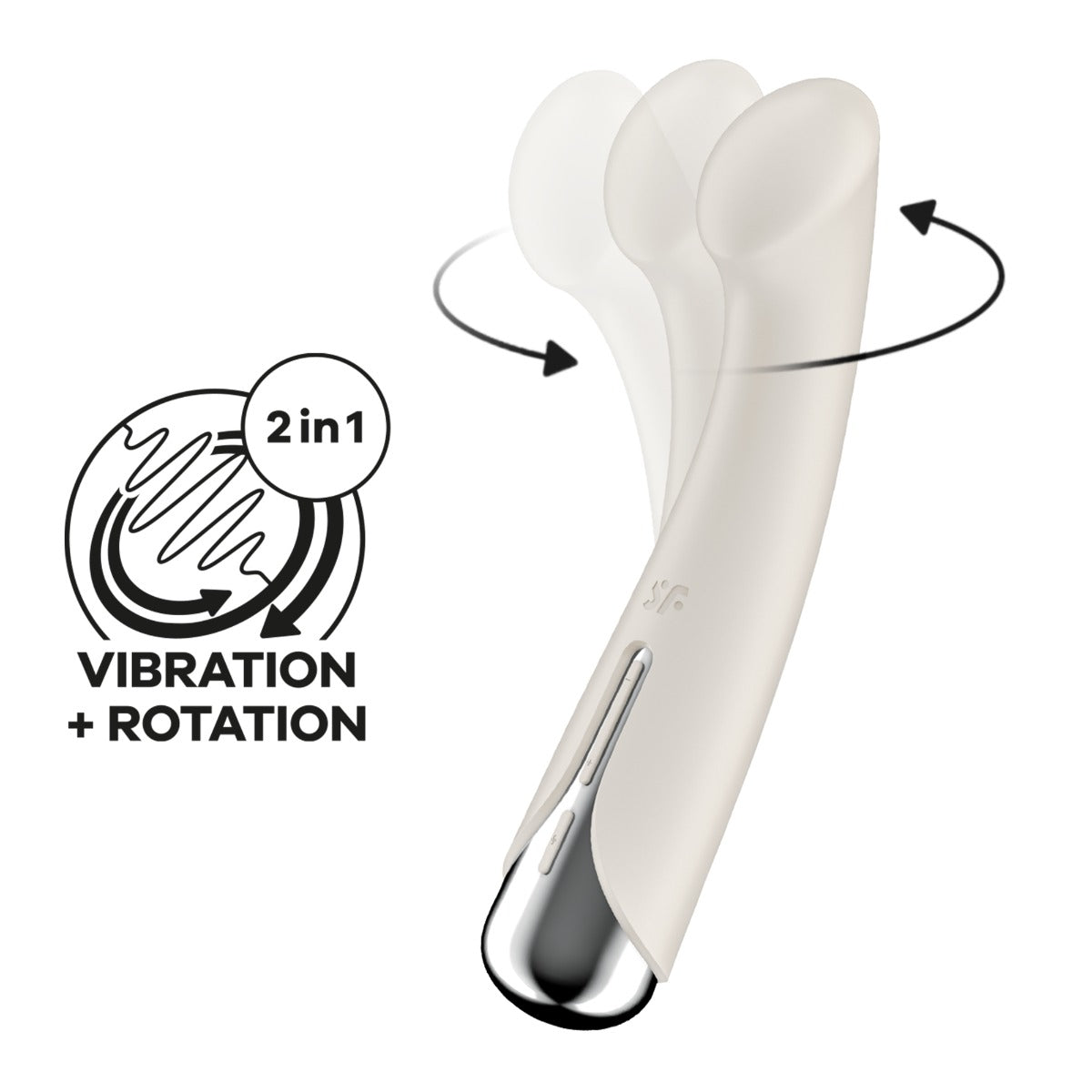 Satisfyer Spinning G-Spot 1 Waterproof Rechargeable G-Spot Vibrator > Sex Toys For Ladies > G-Spot Vibrators