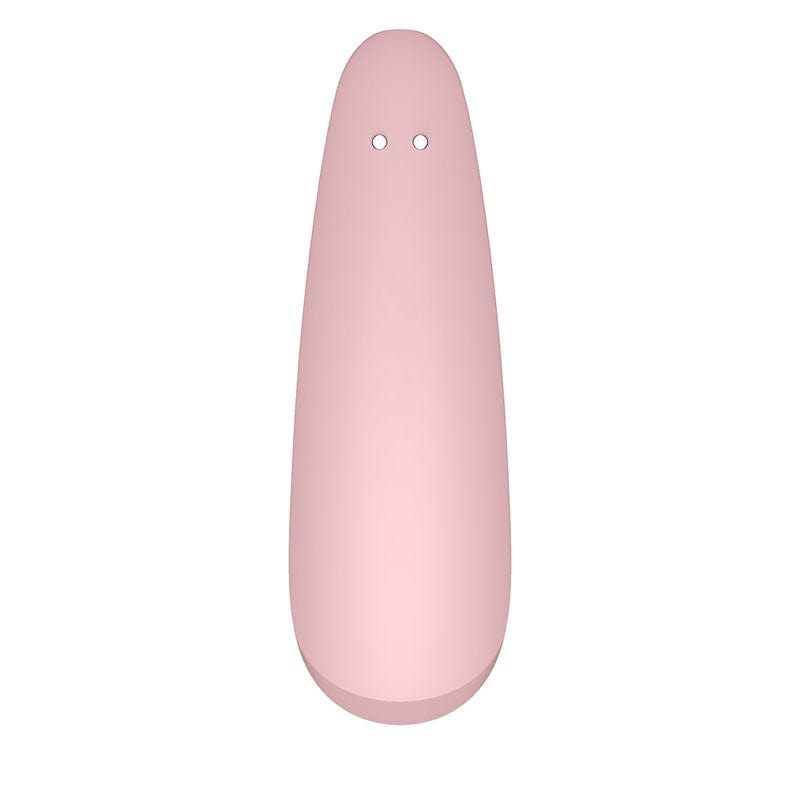Satisfyer STIMULATORS-PREMIUM Pink Satisfyer Curvy 2+ - App Contolled Touch-Free USB-Rechargeable Clitoral Stimulator with Vibration 4061504001852