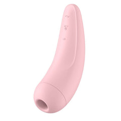 Satisfyer STIMULATORS-PREMIUM Pink Satisfyer Curvy 2+ - App Contolled Touch-Free USB-Rechargeable Clitoral Stimulator with Vibration 4061504001852