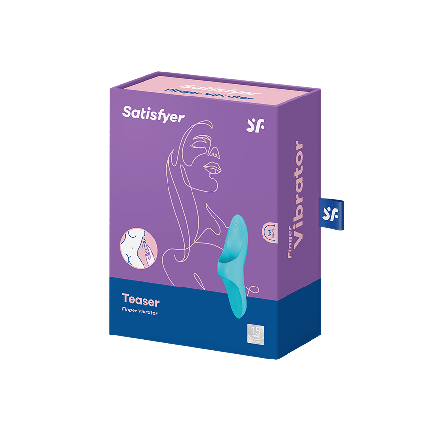 Satisfyer Teaser Finger Vibe – Rechargeable Silicone Finger Vibrator > Vibrators > Finger Vibrators
