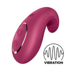 Satisfyer Dipping Delight Berry – Flexible Tip and Dual Motor Lay-On Vibrator > Vibrators > Vibrating Pads