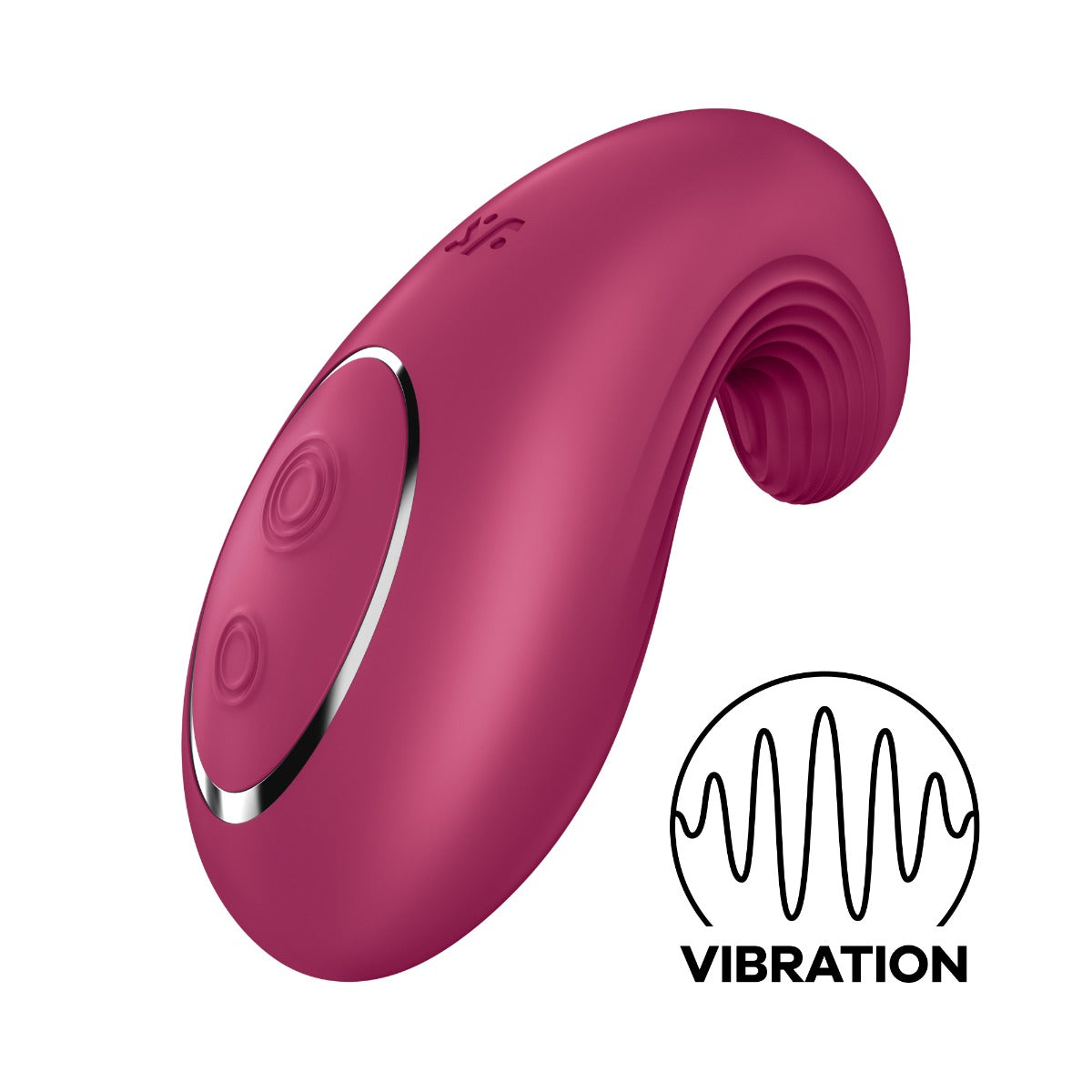 Satisfyer Dipping Delight Berry – Flexible Tip and Dual Motor Lay-On Vibrator > Vibrators > Vibrating Pads