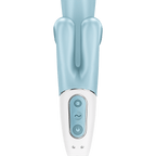 Satisfyer Touch Me 21cm Rabbit Vibrator Blue | Triple Motors Waterproof > Vibrators > Ladies > Rabbit