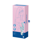 Satisfyer Touch Me 21cm Rabbit Vibrator Blue | Triple Motors Waterproof > Vibrators > Ladies > Rabbit