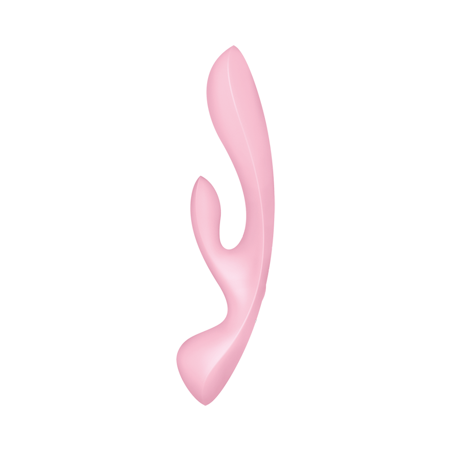 Satisfyer Triple Oh 24cm Luxury Versatile Rechargeable Vibrator > Vibrators > Ladies > Rabbit