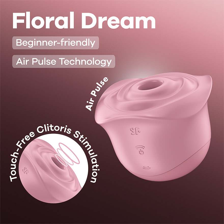 Satisfyer Floral Dream Air Pulse Stimulator > Sex Toys For Ladies > Air Pulsation