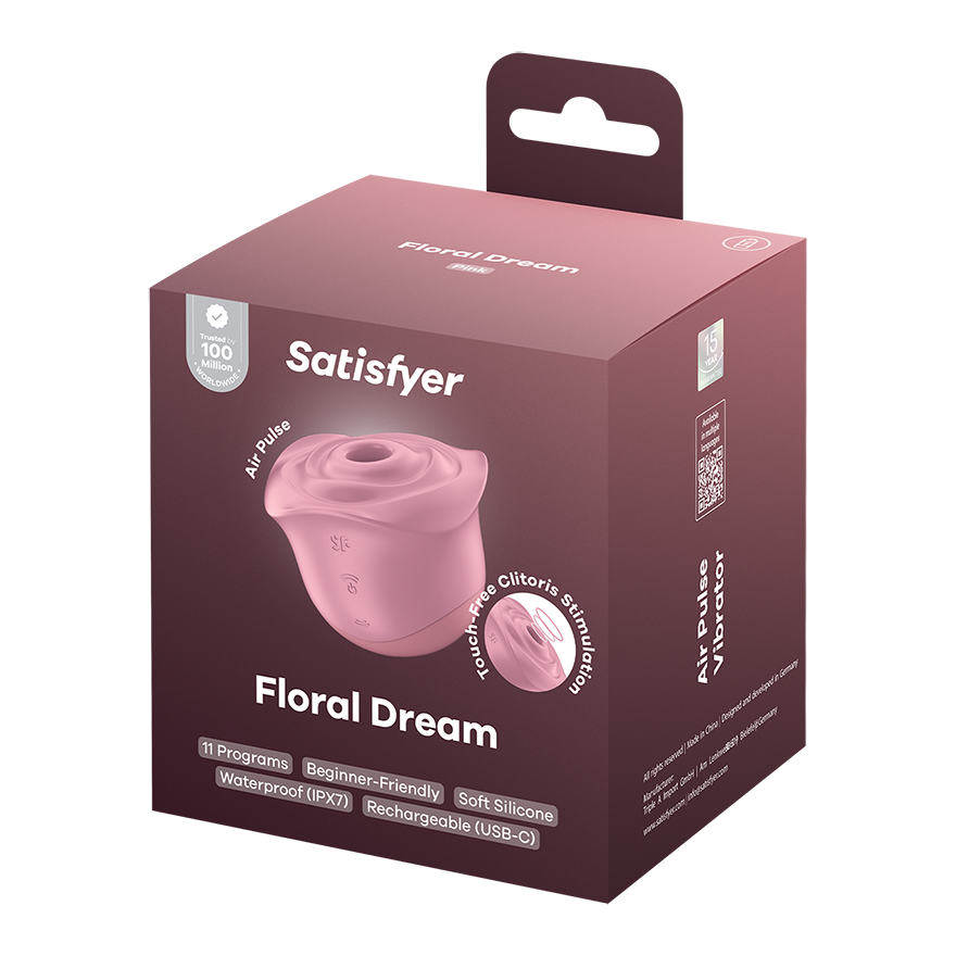 Satisfyer Floral Dream Air Pulse Stimulator > Sex Toys For Ladies > Air Pulsation