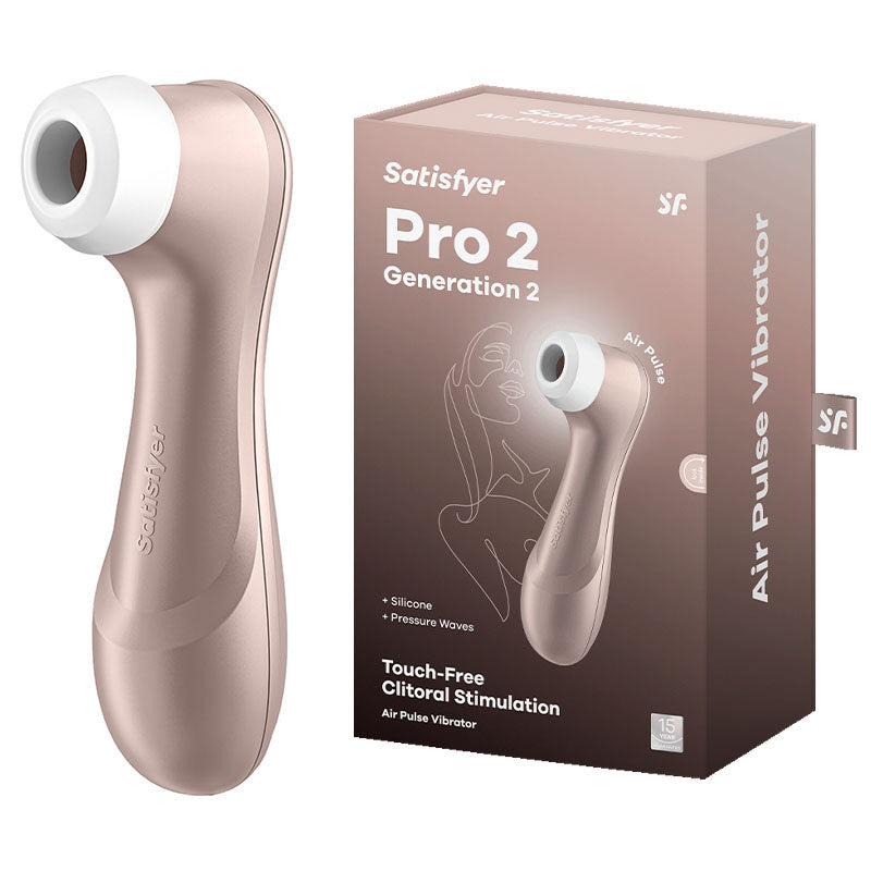 Satisfyer Pro 2 - Touch-Free USB-Rechargeable Clitoral Stimulator