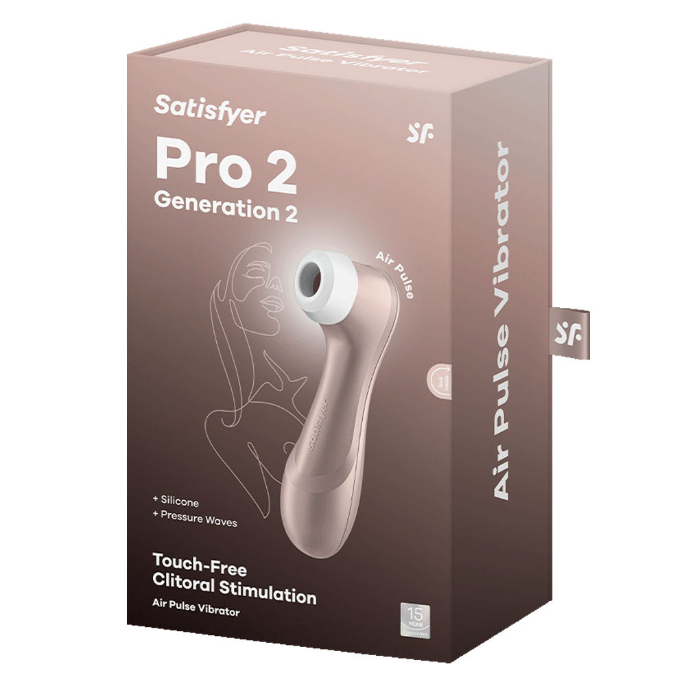 Satisfyer Pro 2 - Touch-Free USB-Rechargeable Clitoral Stimulator