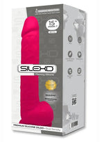 Silexd Model 1 (Pink) – 15 Inch Realistic Silicone Dildo with Suction Cup > Dildos > Oversized Toys