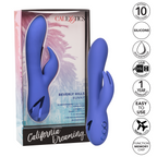 California Dreaming Beverly Hills Bunny Silicone Massager with 10 Vibration Functions and 3 Rotation Speeds > Vibrators > Ladies > Rabbit