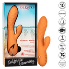 Newport Beach Babe Rechargeable Textured Sleek Vibrator > Vibrators > Ladies > Rabbit