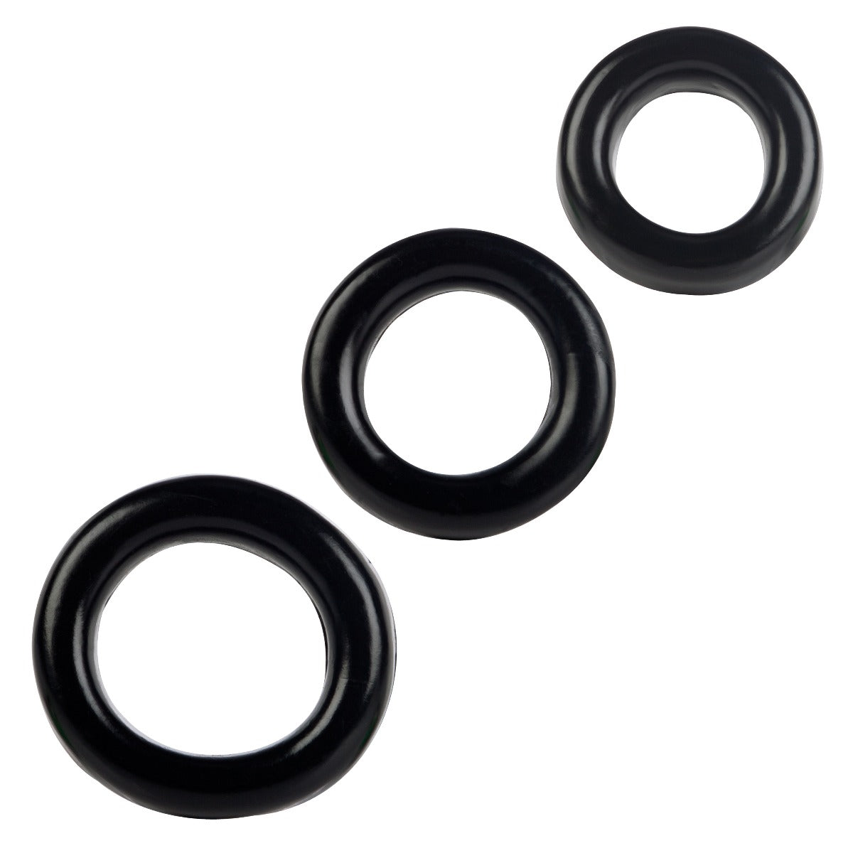 Colt 3 Ring Set – Pliable Rubber Rings in Three Sizes for Erection Stamina and Comfort > Cock Ring > Sets