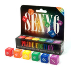 Sexy 6 Pride Edition Dice Set – Vibrant Rainbow Intimate Dice Set > Novelties > Games