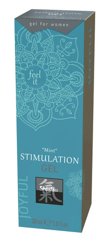 Shiatsu Clitoral Stimulation Gel Mint 30ml Enhancers Female