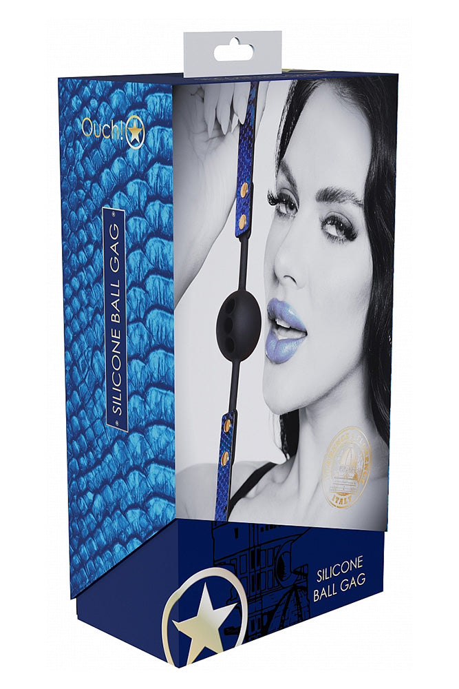 Ouch Florence Collection Silicone Ball Gag > Bondage Gear > Gags and Bits