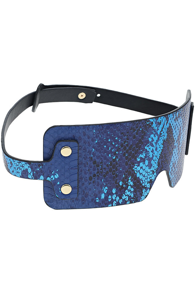 Ouch Florence Collection (Blue Iridescent) – Luxury Blindfold > Bondage Gear > Blindfolds