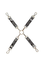 Ouch! NY Collection Hogtie Connectors PU Leather with Iridescent Hardware > Bondage Gear > Restraints