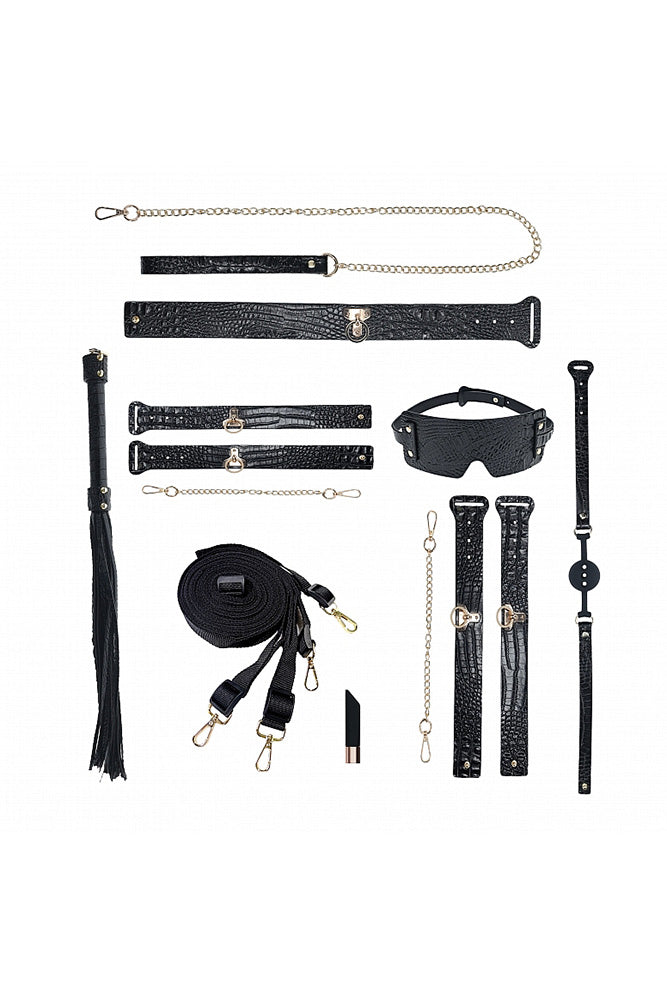 Ouch! Rome Collection Kit with Black Iridescent Hardware Bag > Bondage Gear > Bondage Kits