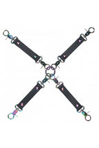 Ouch Venice Collection Hogtie Connectors with Iridescent PU Leather Hardware > Bondage Gear > Restraints