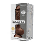 Adrien Lastic Silexd 9.5 Model 3 Realistic Silicone Dildo - Brown