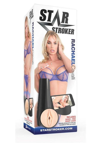 Star Stroker Rachael Cavalli Pussy Stroker Hard Case with Hands-Free Smart Cover > Sex Toys For Men > Masturbators > Pornstar