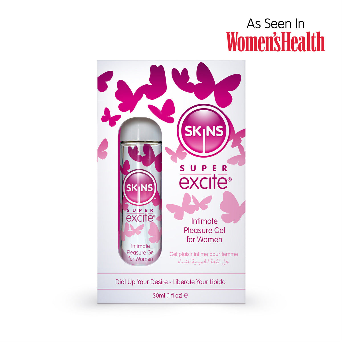 Skins Super Excite Clitoral Stimulation Gel 30ml Gel > Essentials > Womens Enhancers
