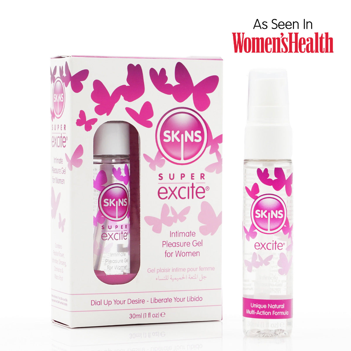 Skins Super Excite Clitoral Stimulation Gel 30ml Gel > Essentials > Womens Enhancers