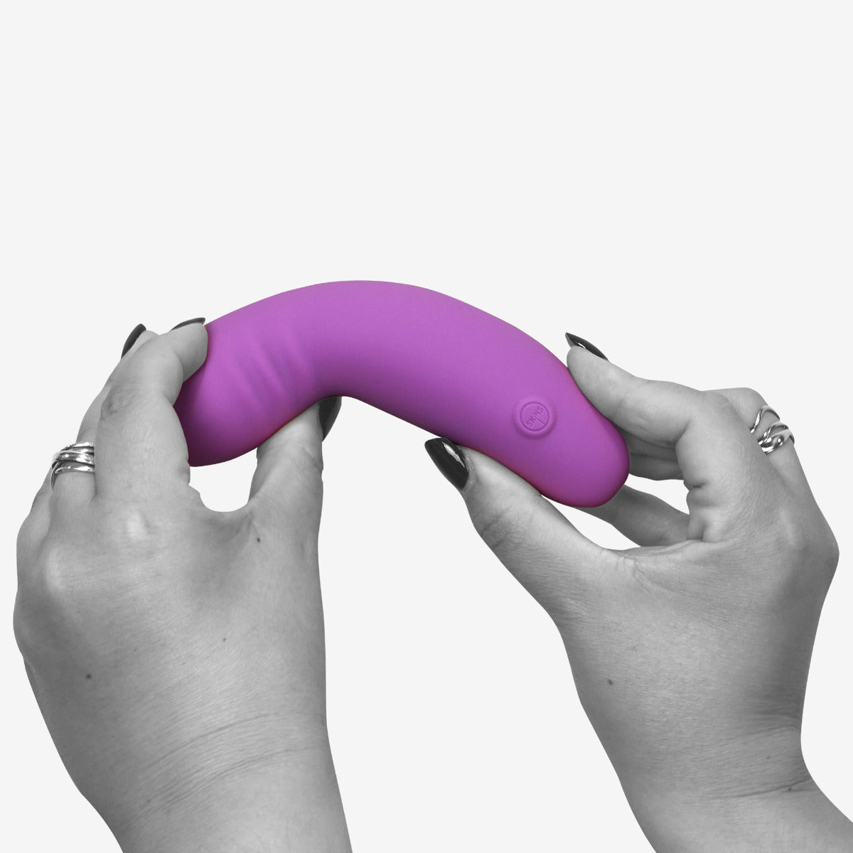 Skins Touch The Glee Spot 155mm Silicone Rechargeable Vibrator > Sex Toys For Ladies > G-Spot Vibrators
