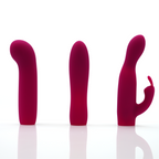Skins Minis Massage A Trois Pleasure Set – 3 Interchangeable Covers Bullet Vibrator > Vibrators > Mini Vibrators