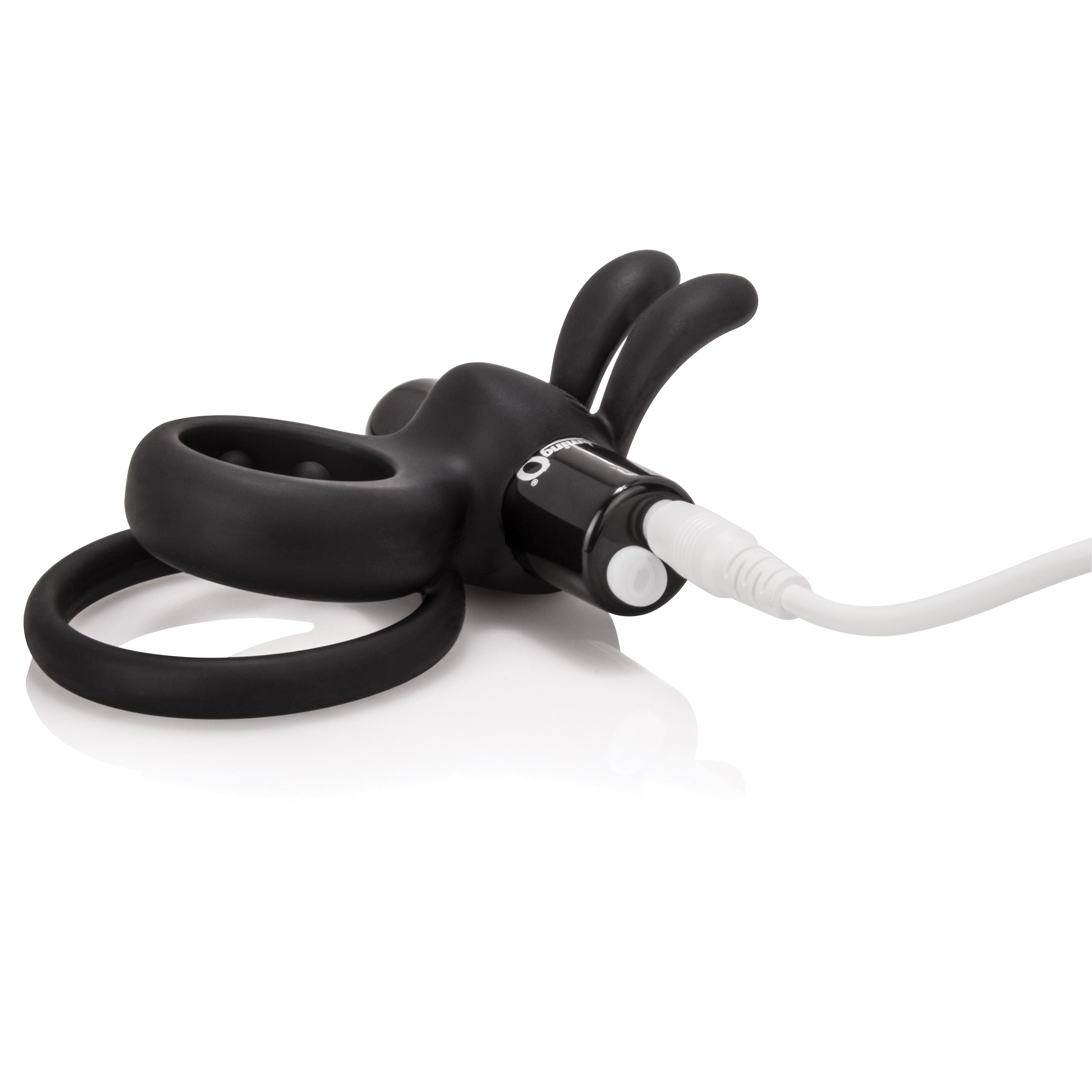 Charged Ohare – Rechargeable Double Cock Ring Rabbit Vibrator > Sex Toys > Couples Toys