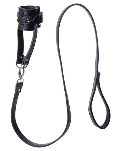 Strict Ball Stretcher With Leash Adult Sex Toy Ball Stretcher