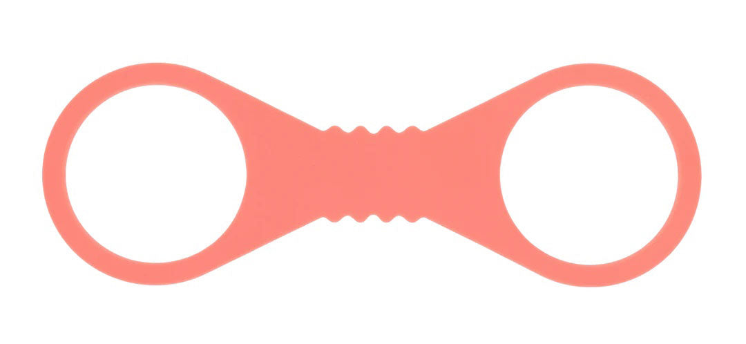 Peaches N Creame Silicone Cuffs (Orange) – Lightweight Restraints > Bondage Gear > Restraints