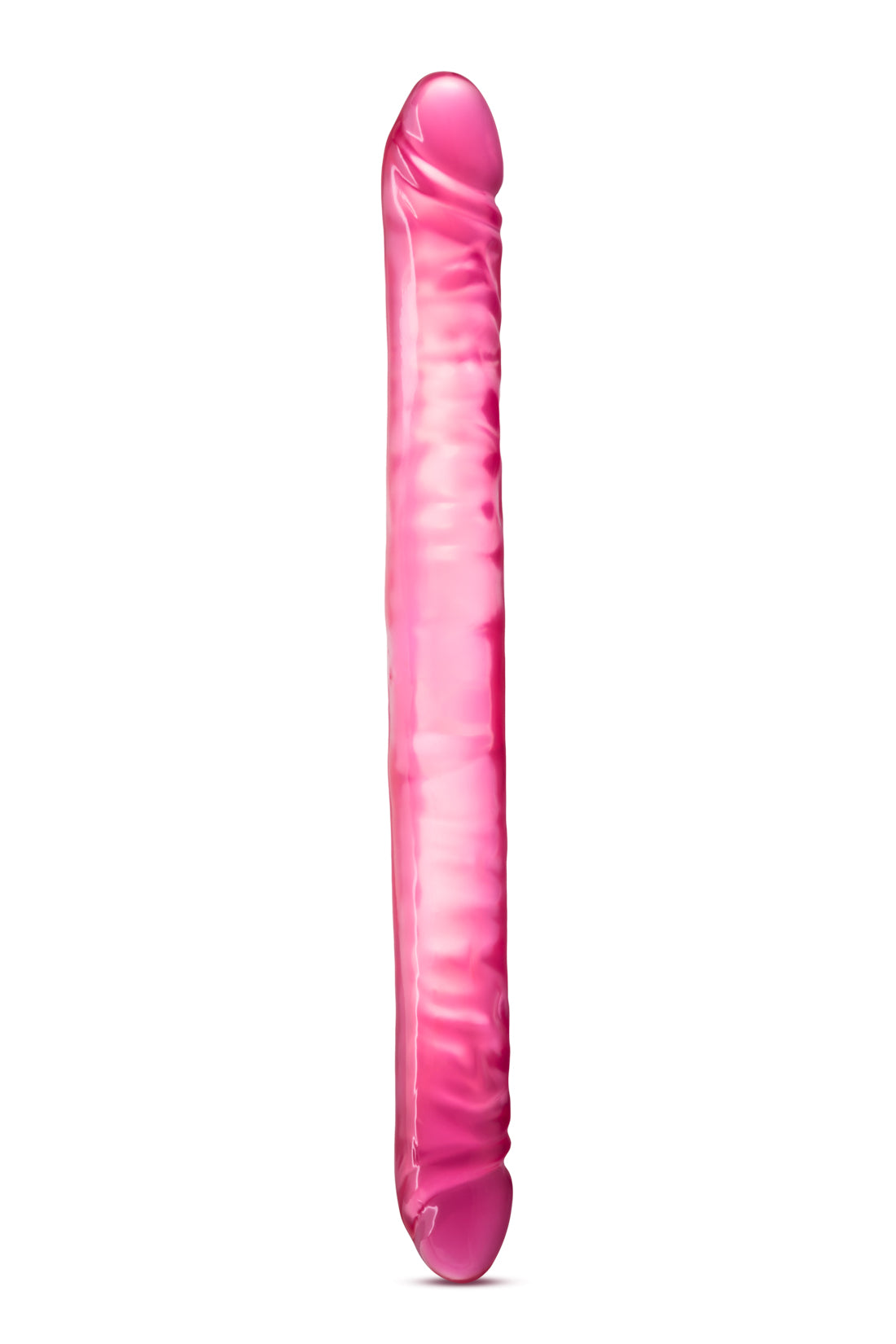 B Yours Double Dildo (Pink) 18 Inch – Shared Pleasure Double Dildo Pink > Dildos > Double Dildos