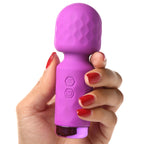 Bang 10X Mini Silicone Wand in Purple > Sex Toys > Mini Massagers