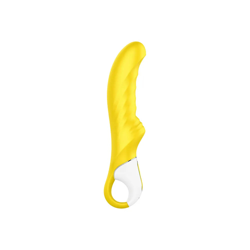 Satisfyer Yummy Sunshine G Spot Silicone Vibrator – Curved G Spot Vibrator > Sex Toys For Ladies > G-Spot Vibrators