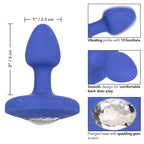 Cheeky Gems Small Vibrating Probe - Purple