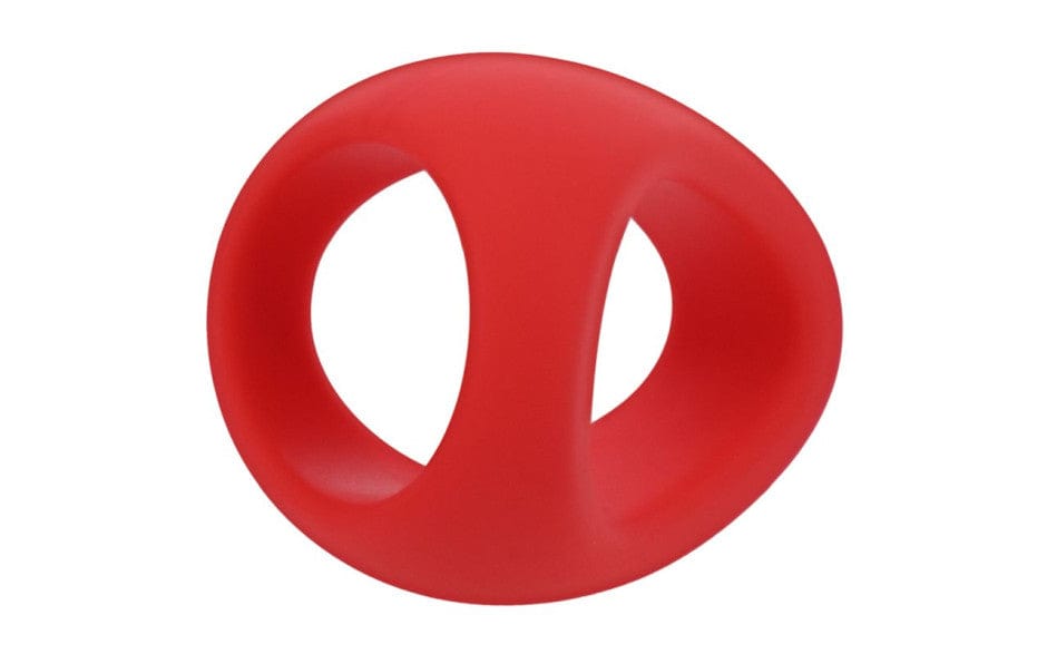 Stirrup Silicone Cock Ring in Crimson > Cock Ring > Sling Main image