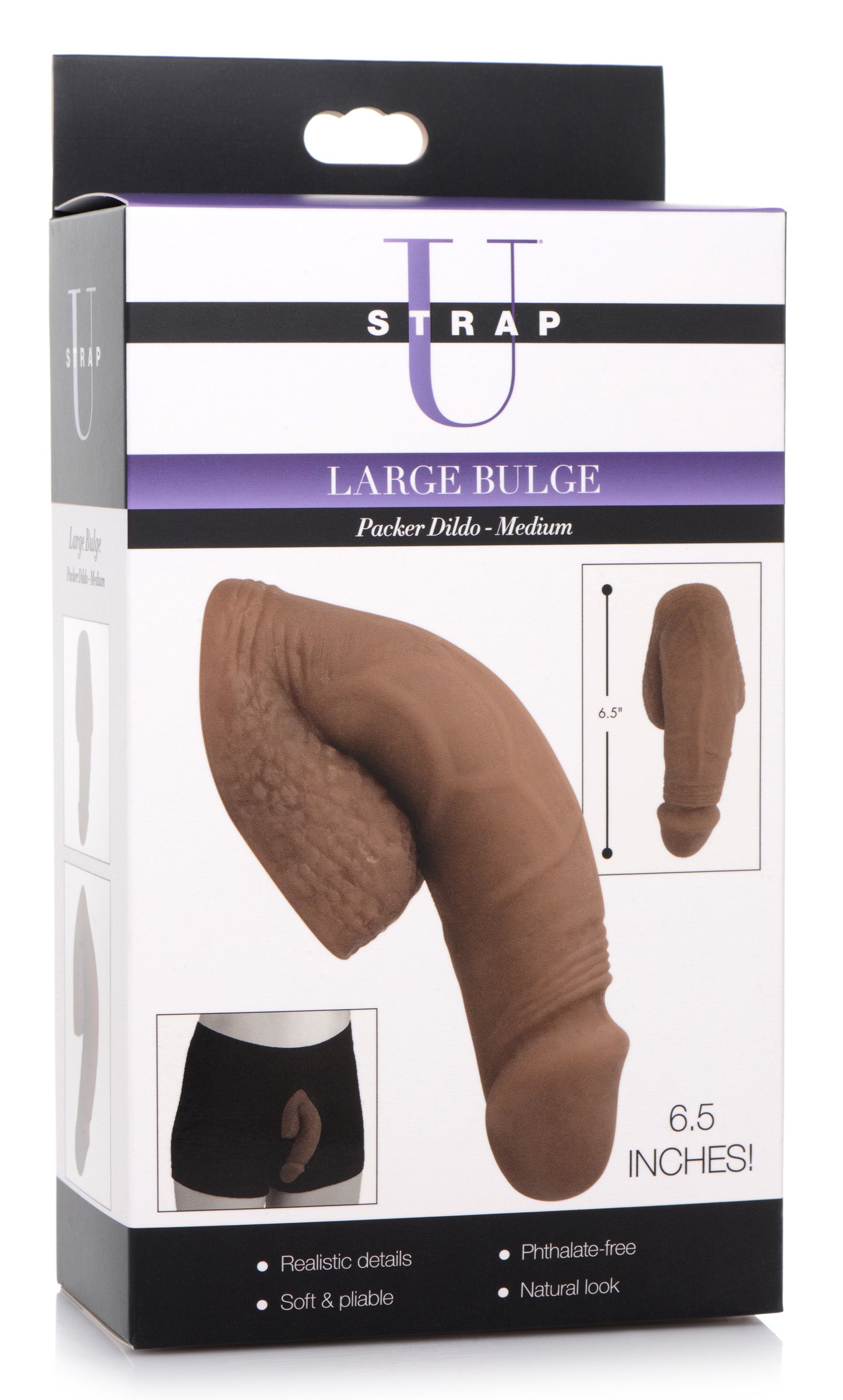 Large Bulge Soft Packer Dildo 6 Inches Medium Skin Tone > Gender > Packers