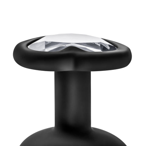 Temptasia Bling Plug Small Black Butt Plugs